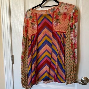 Blank London anthropolgies top size large